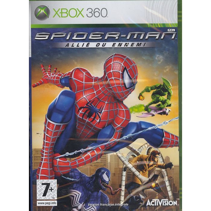 SPIDERMAN ALLIE OU ENNEMI / JEU CONSOLE XBOX 360 - État correct N/A sur Cdiscount Seconde Vie